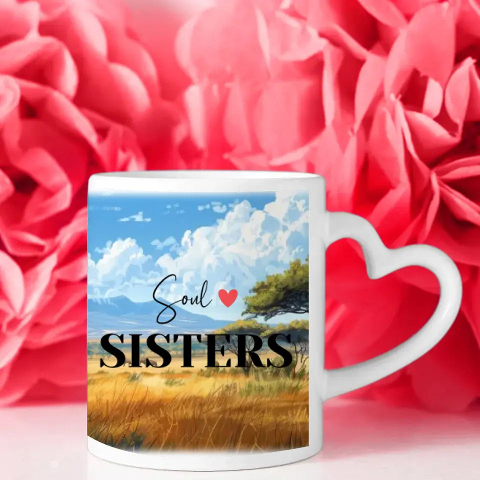 Freundinnen Tasse Personalisiert Afrika Soul Sisters