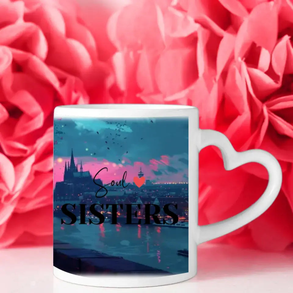 Tasse Freundinnen Mit Namen Kölner Dom Dämmerung Soul Sisters
