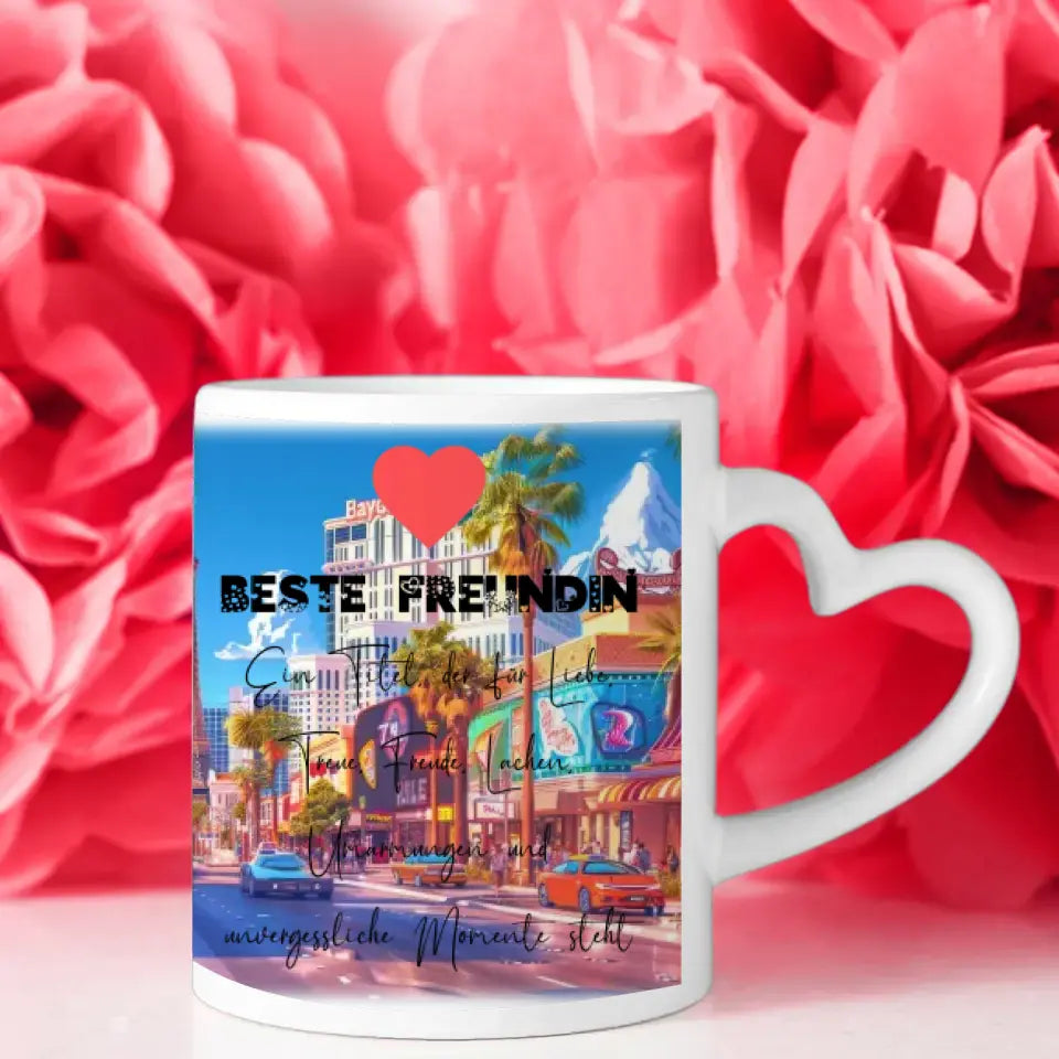 Freundschaftstassen 2 Freundinnen Las Vegas Strip Ein Titel