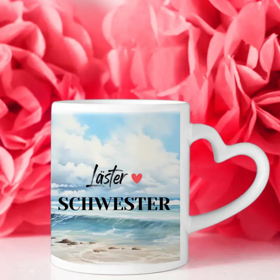 Beste Freundin Tasse Nordsee Läster Schwester