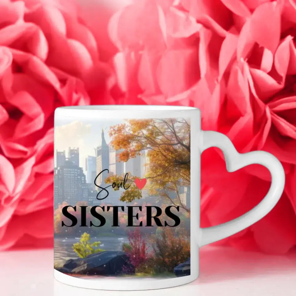 Tasse Freundinnen New York Ausblick Viele Kombinationen Soul Sisters