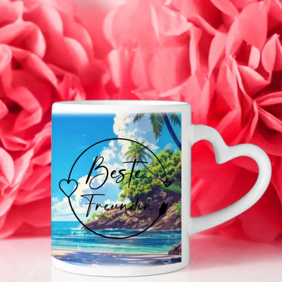 Beste Freundinnen Tasse Mit Namen Bora Bora Beste Freundin