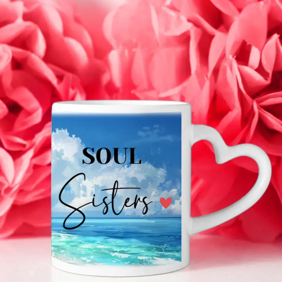 Freundschaftstassen 2 Freundinnen Inselparadies Soul Sisters