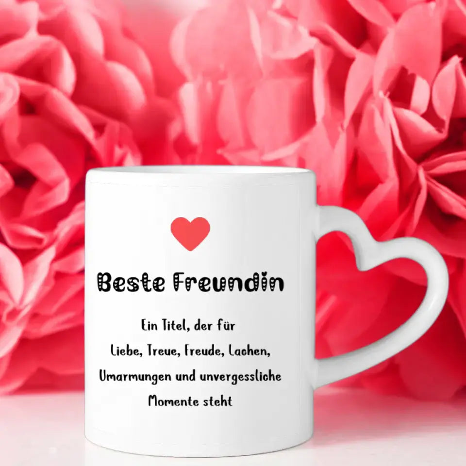 Tasse Freundinnen Kuba Havannah Mit Namen Beste Freundin ein Titel