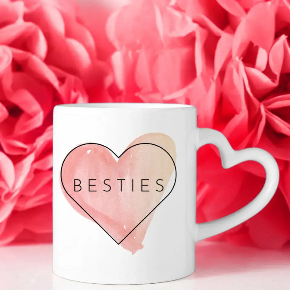 Freundinnen Tassen 2 Personen Besties Malediven Personalisiert Besties