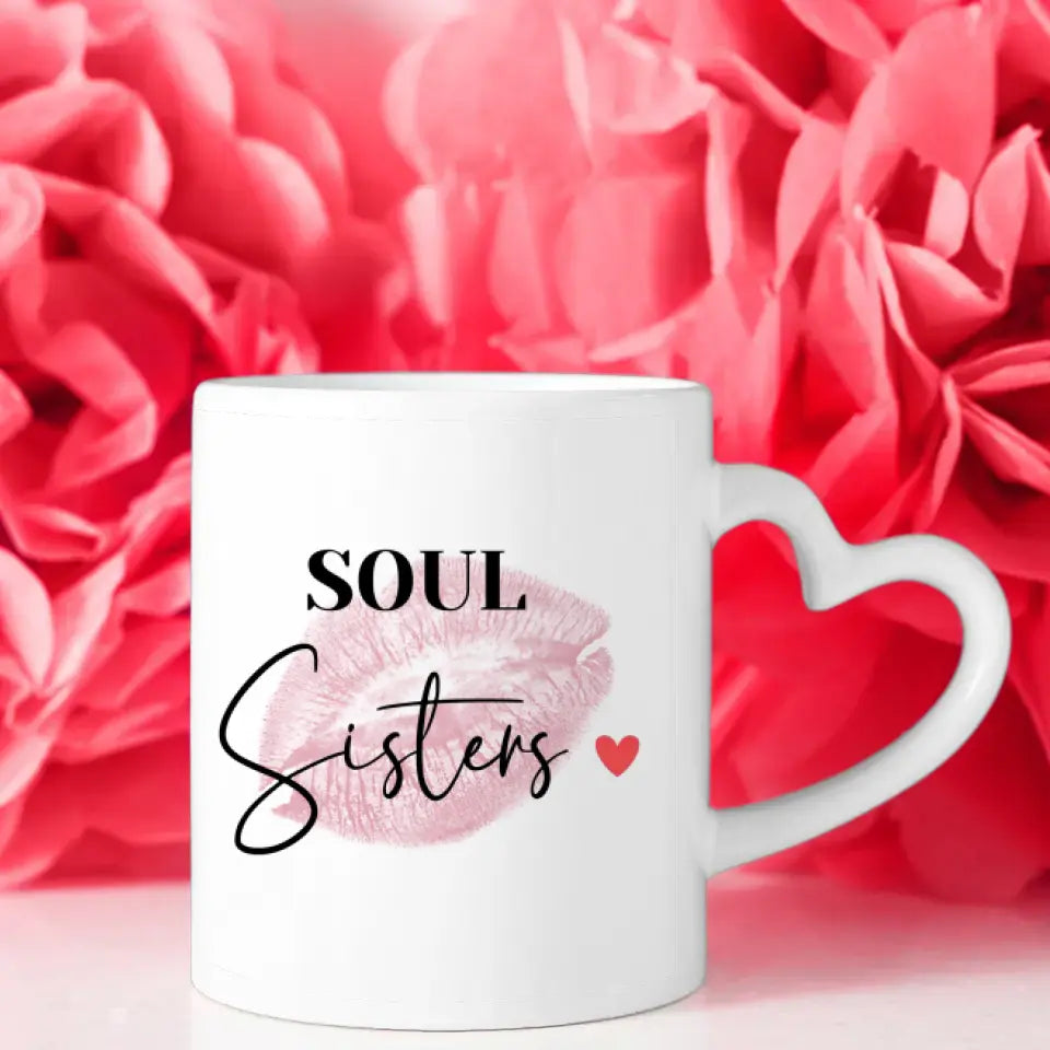 Beste Freundinnen Tasse Italien Mit Namen Soul Sisters