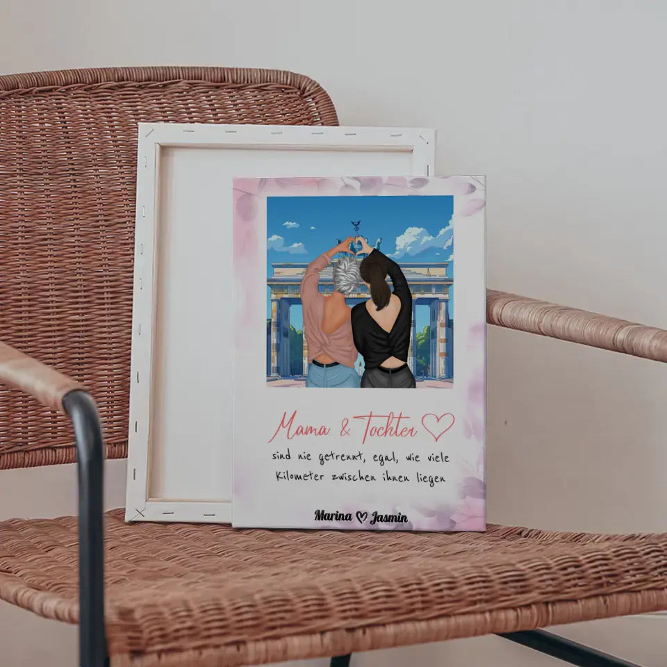 Mama Leinwand Nie getrennt Brandenburger Tor 5