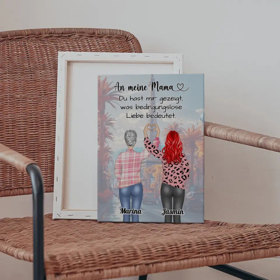 Mama Leinwand An Mama Bedingungslose Liebe Viele Optionen 5
