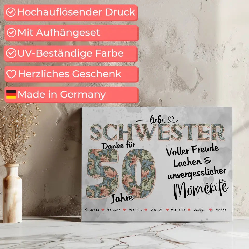 Schwester Geschenk für 20 Geburtstag 8