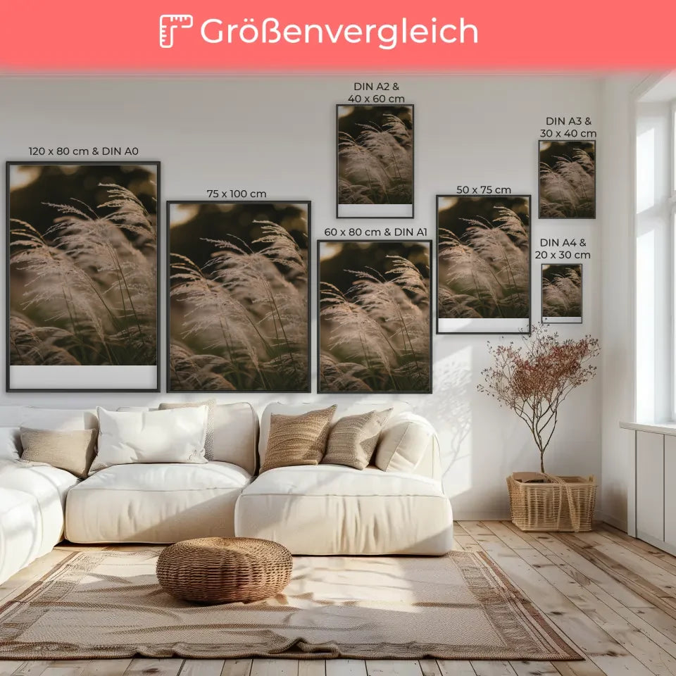 Poster von Kalifornischer Küstenlandschaft bei Sonnenuntergang 7