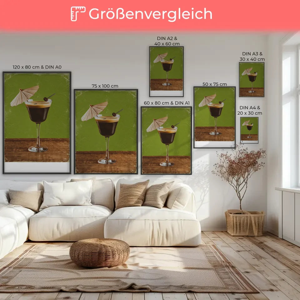 Kreative Wanddekoration: Poster in Stil und Pastellfarben 7