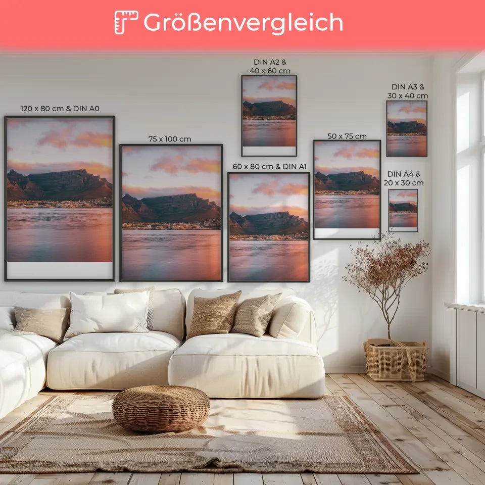 Poster minimalistische Boho-Vase skandinavische Illustration in Erdtönen 7