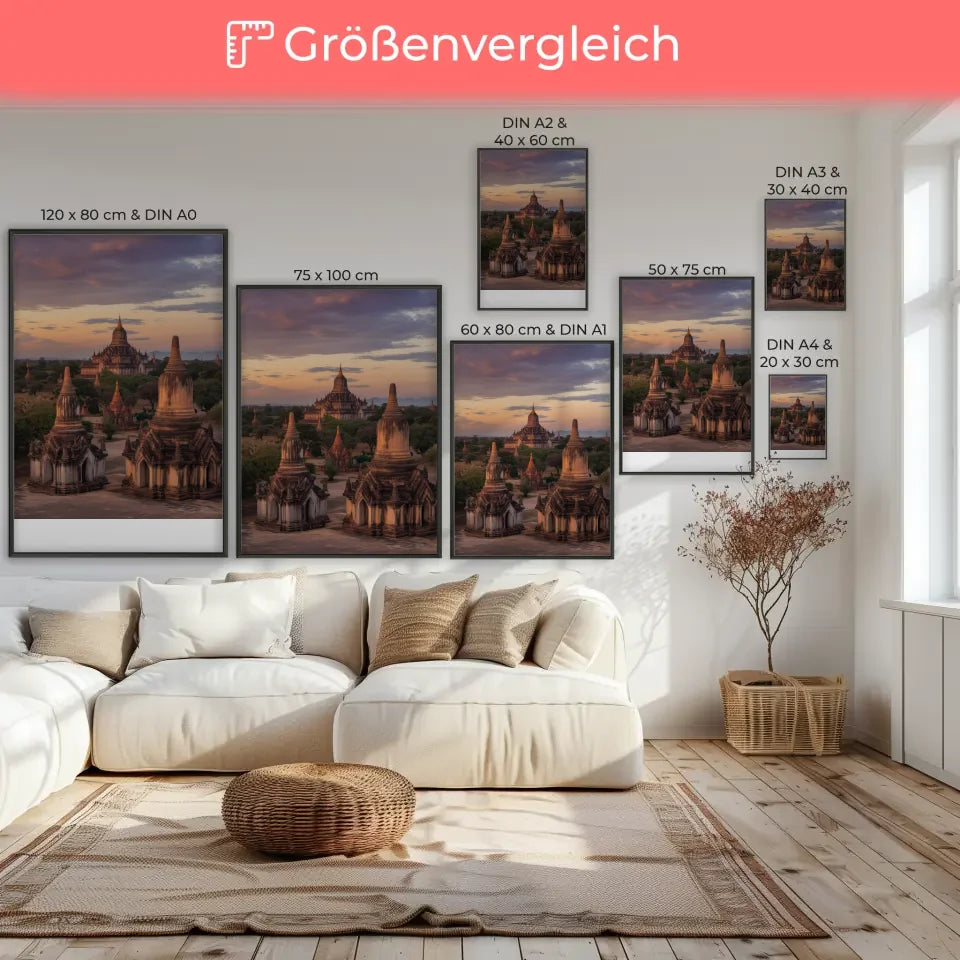 Poster minimalistische Boho Tonvase skandinavische Illustration kaufen 7