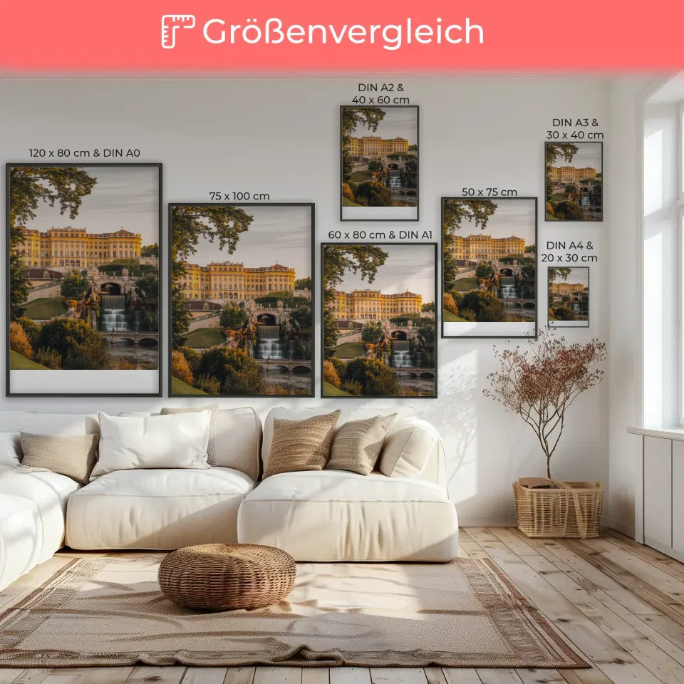 Poster skandinavische Boho-Tonvase minimalistisch 7