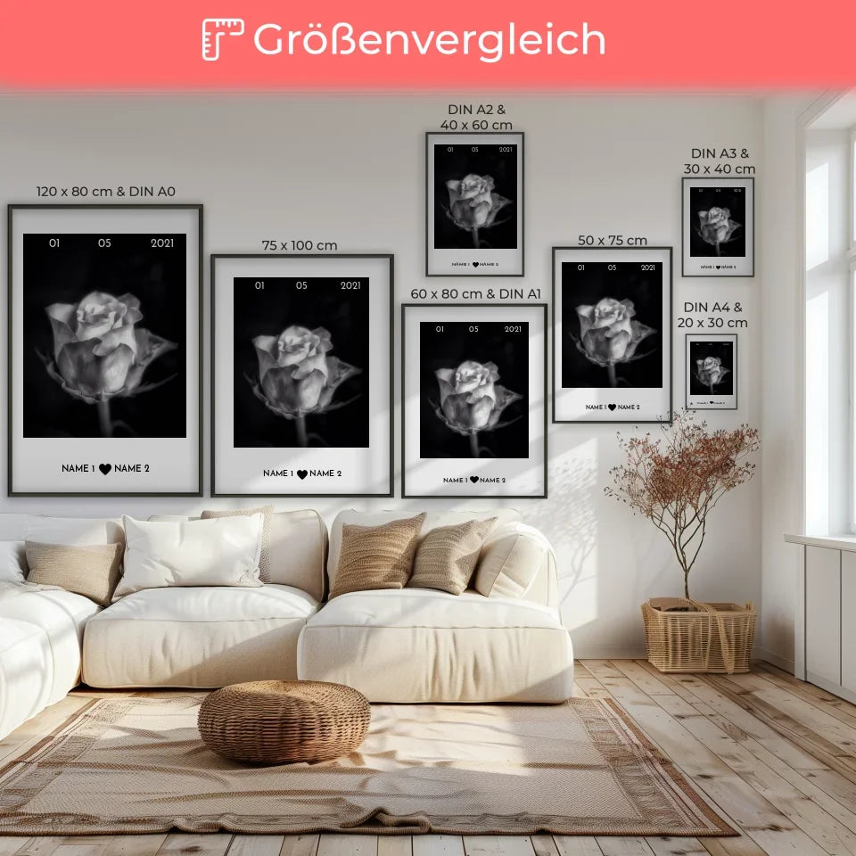 Poster Größenvergleich 1