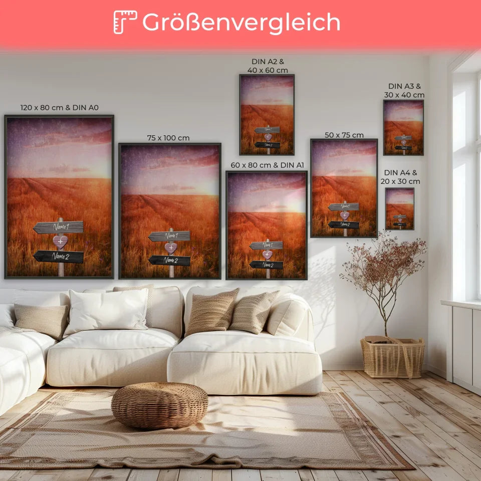 Poster Größenvergleich 1