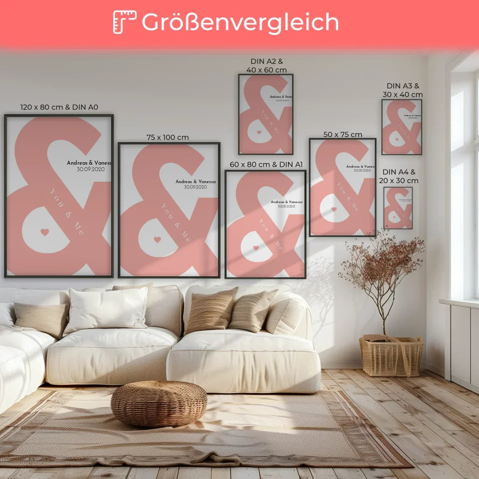 Poster Größenvergleich 1