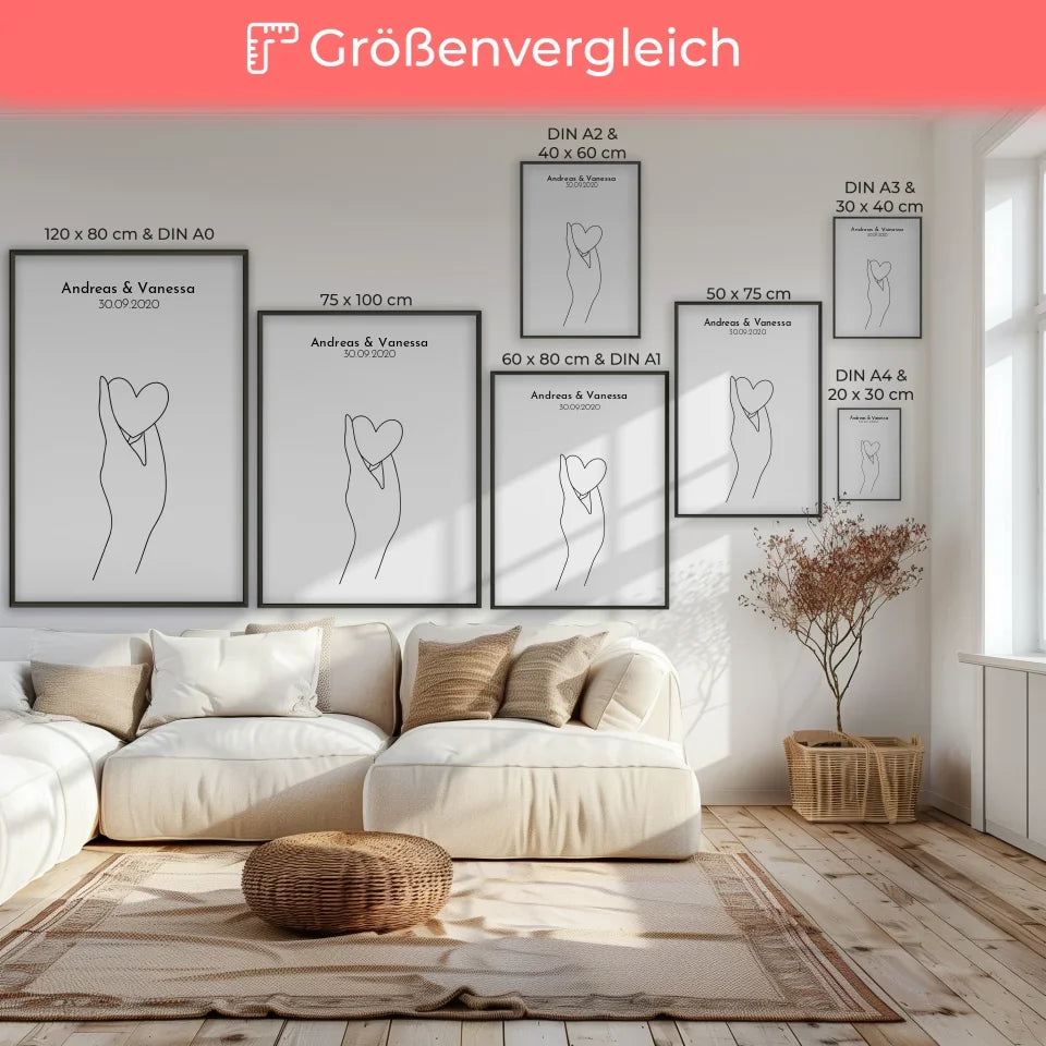 Poster Größenvergleich 1