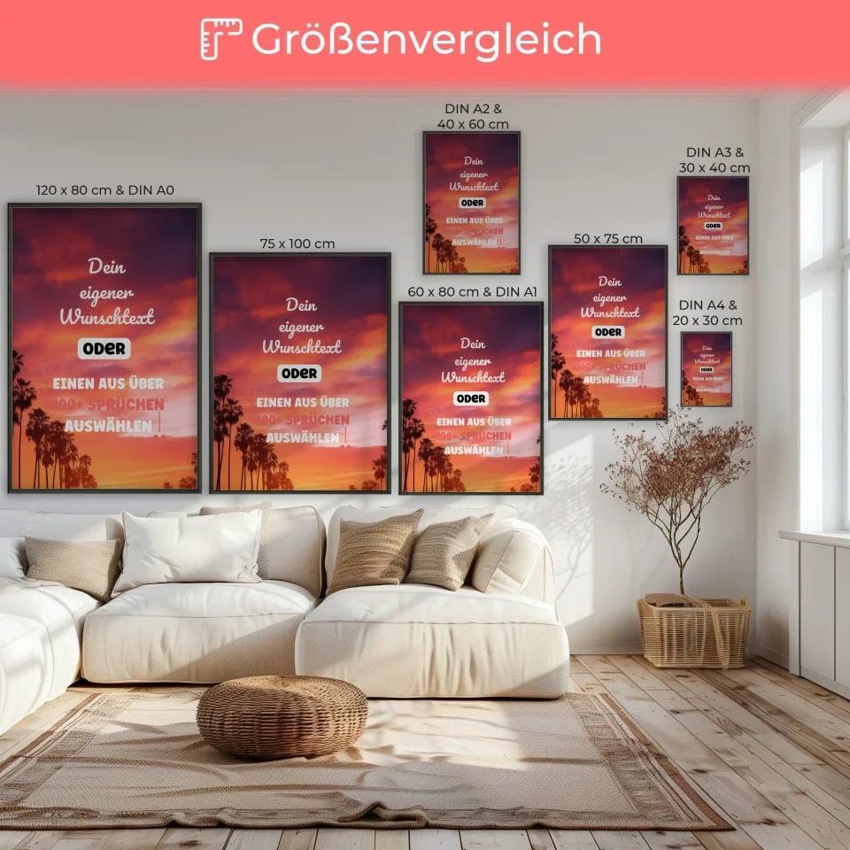 Poster Größenvergleich 1