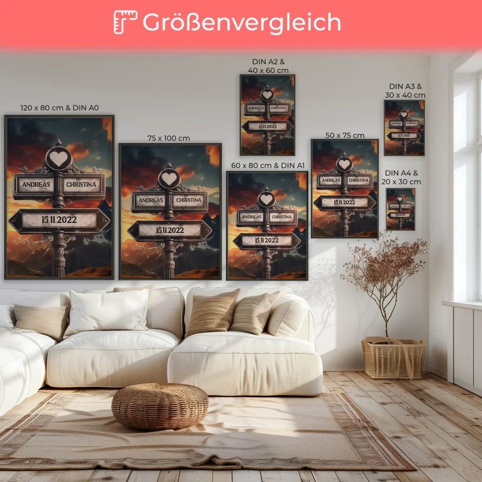 Poster Größenvergleich 1