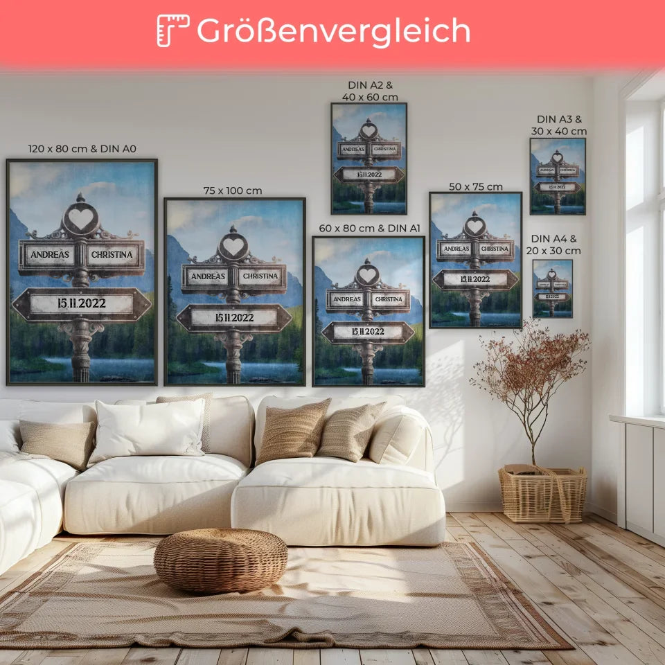 Poster Größenvergleich 1