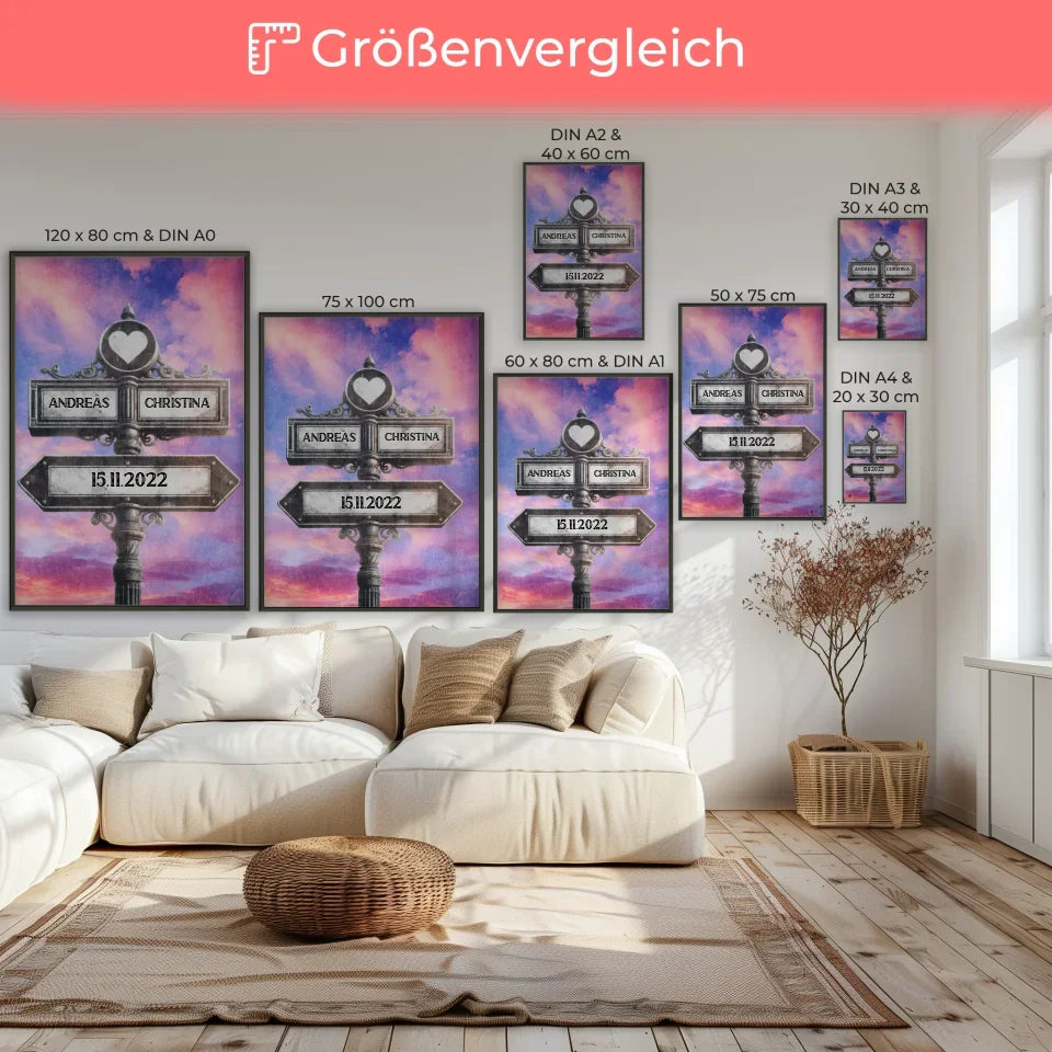 Poster Größenvergleich 1