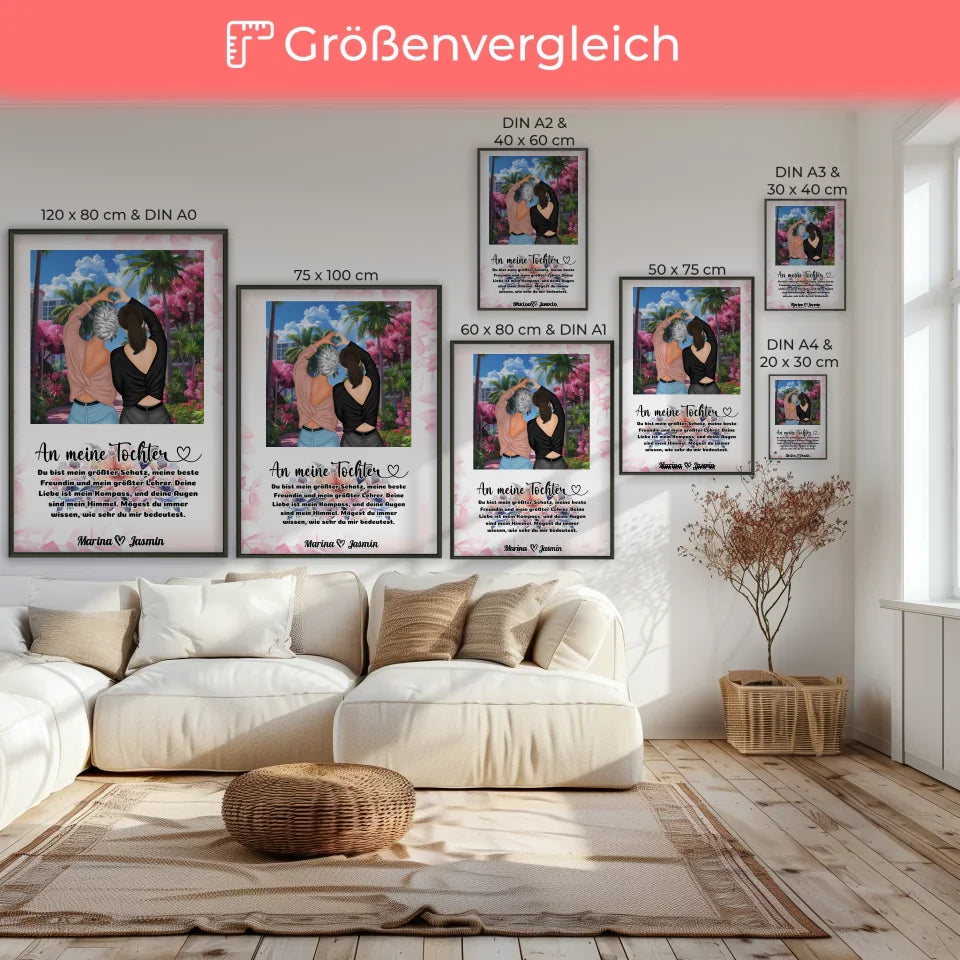 Poster Personalisiert Mein Kompass Viele Optionen Urlaubsparadies 7