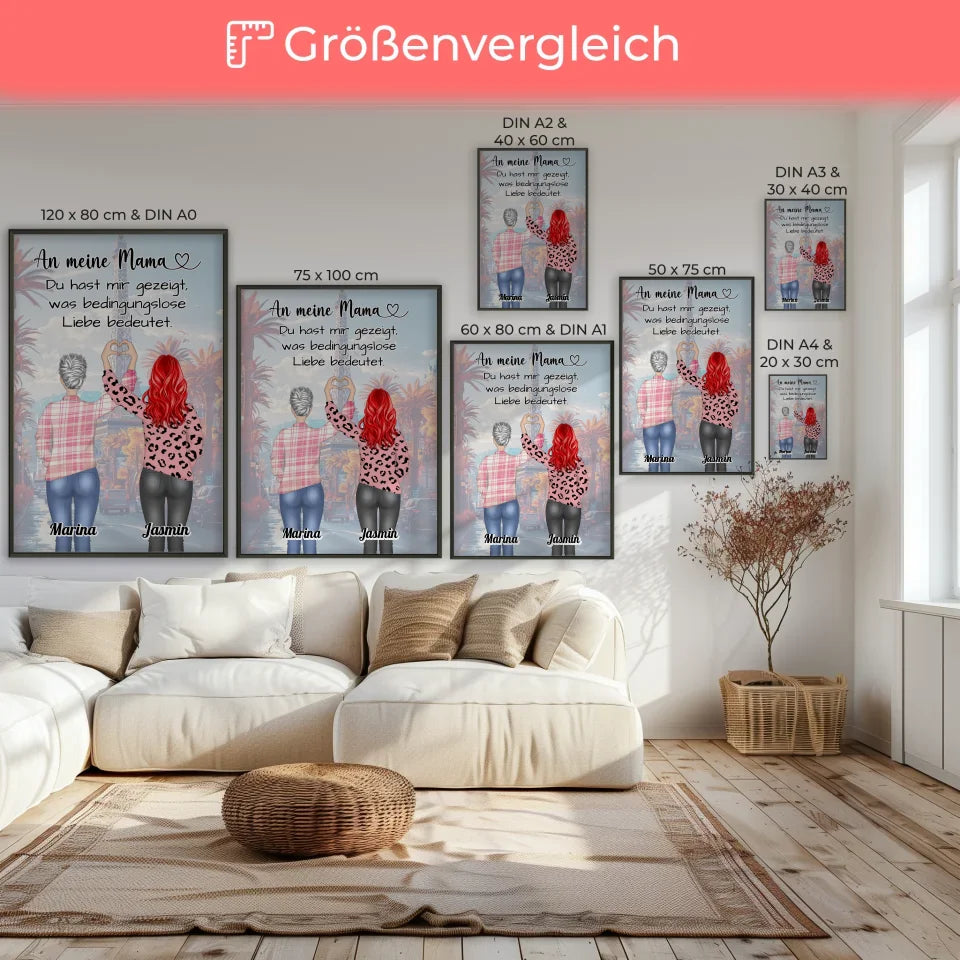 Mama Poster An Mama Bedingungslose Liebe Viele Optionen 7