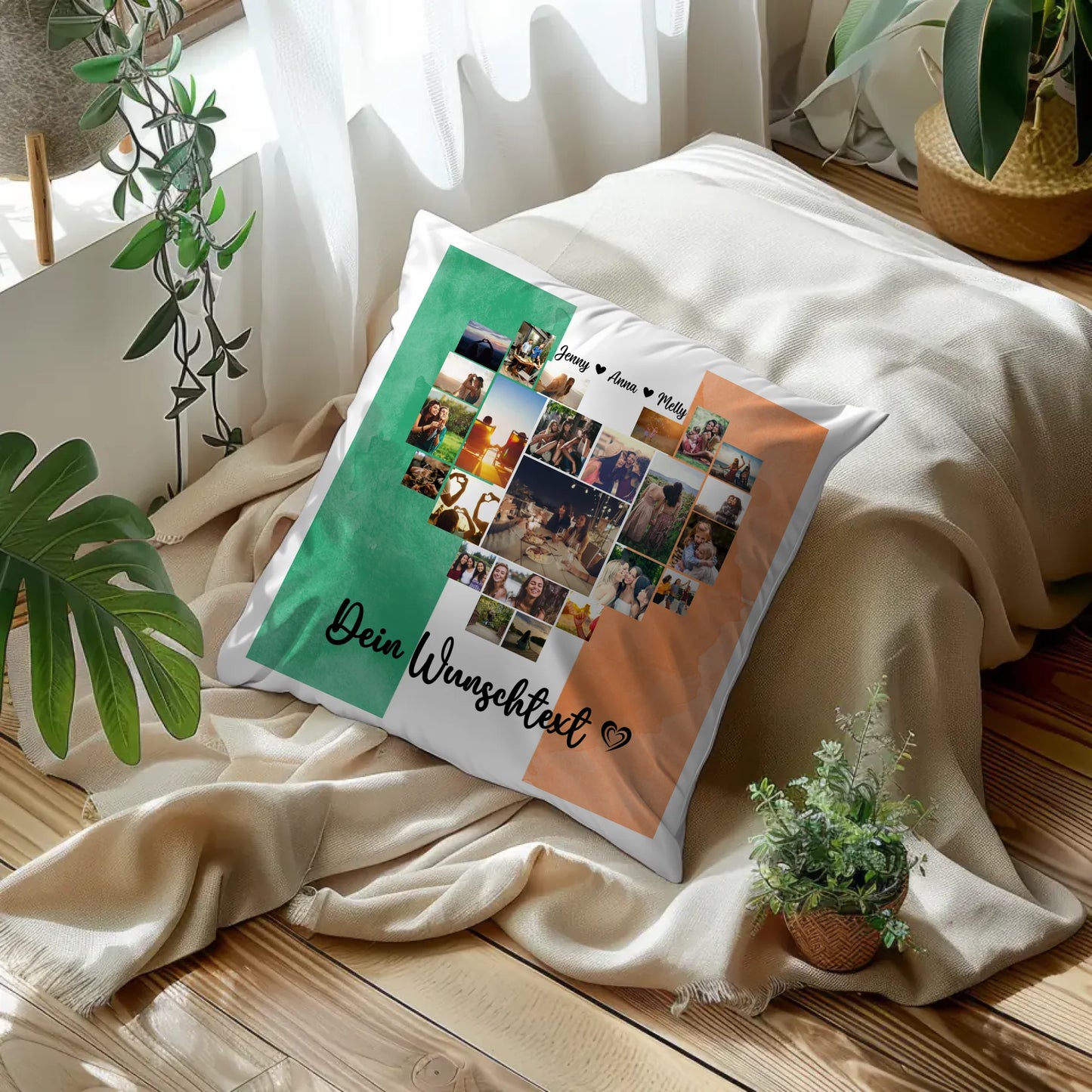 Kissen Beste Freundin Fotocollage Irland Geschenkidee