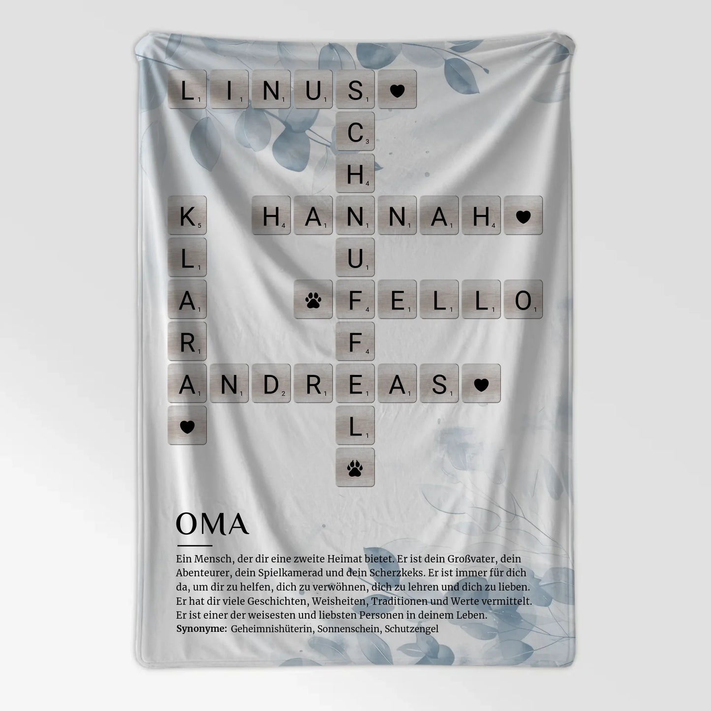 Fotodecke Definition Oma Kreuzworträtsel Geschenkidee