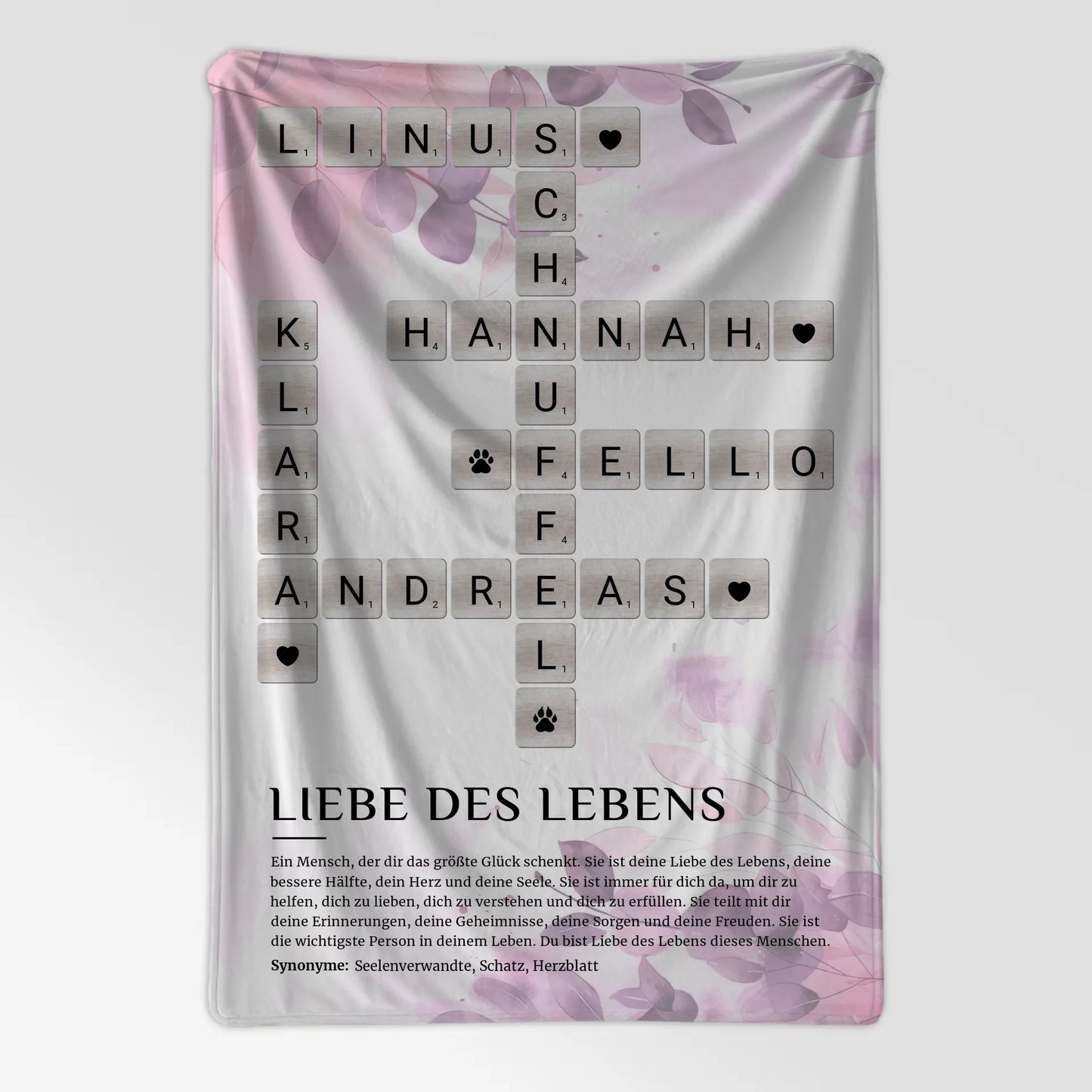 Kuscheldecke Foto Definition Liebe Kreuzworträtsel Geschenk