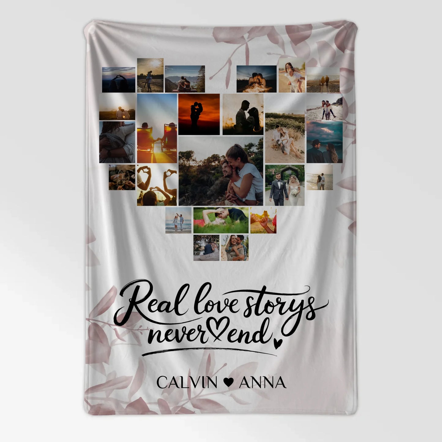 Kuscheldecke Mit Foto Fotocollage Real Love Storys