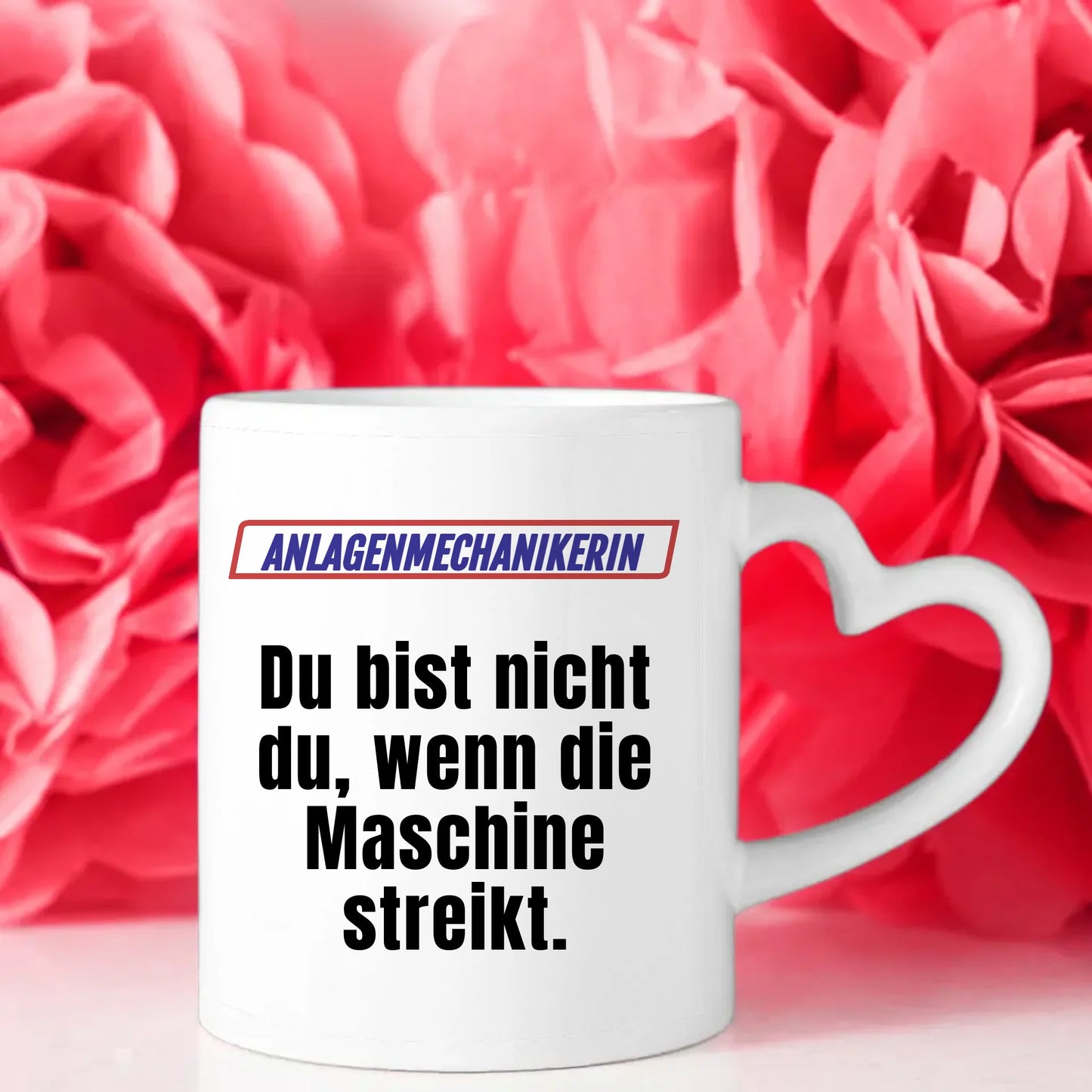 Personalisierte Tasse Lustig Du bist nicht Du Anlagenmechanikerin