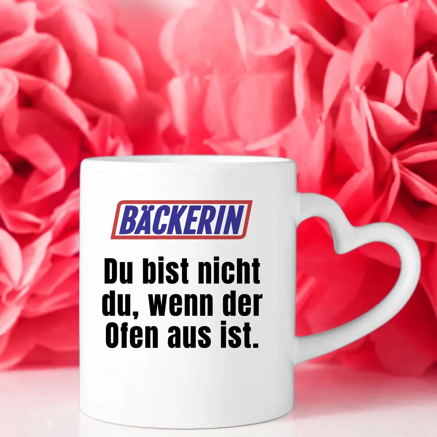 Kaffeetasse Lustig Du bist nicht Du wenn Bäckerin Geschenk