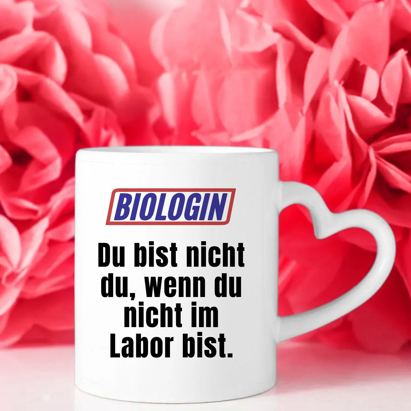 Personalisierte Tasse Lustig Du bist nicht Du Biologin Namen