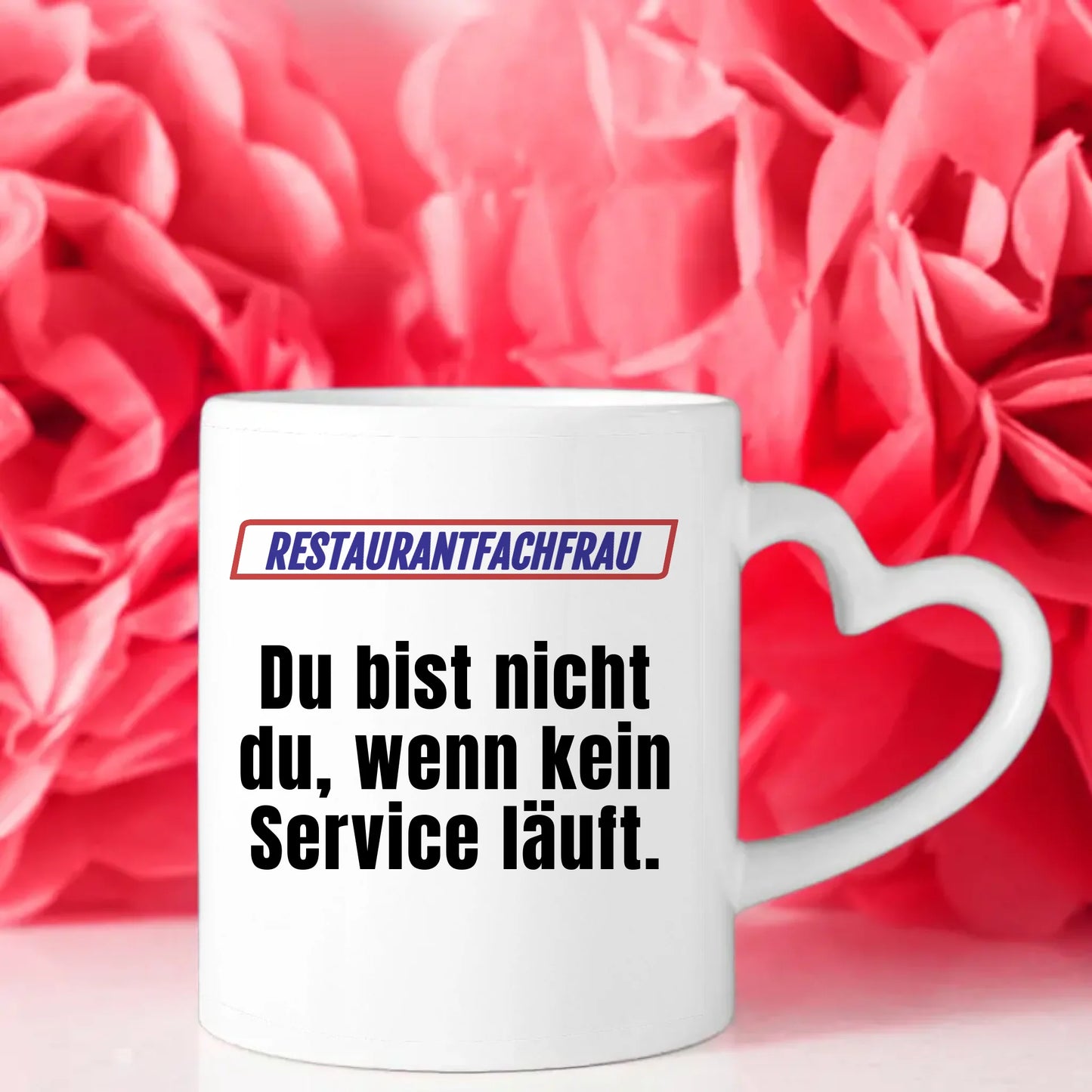 Personalisierte Tasse Lustig Du bist nicht Du Restaurantfachfrau