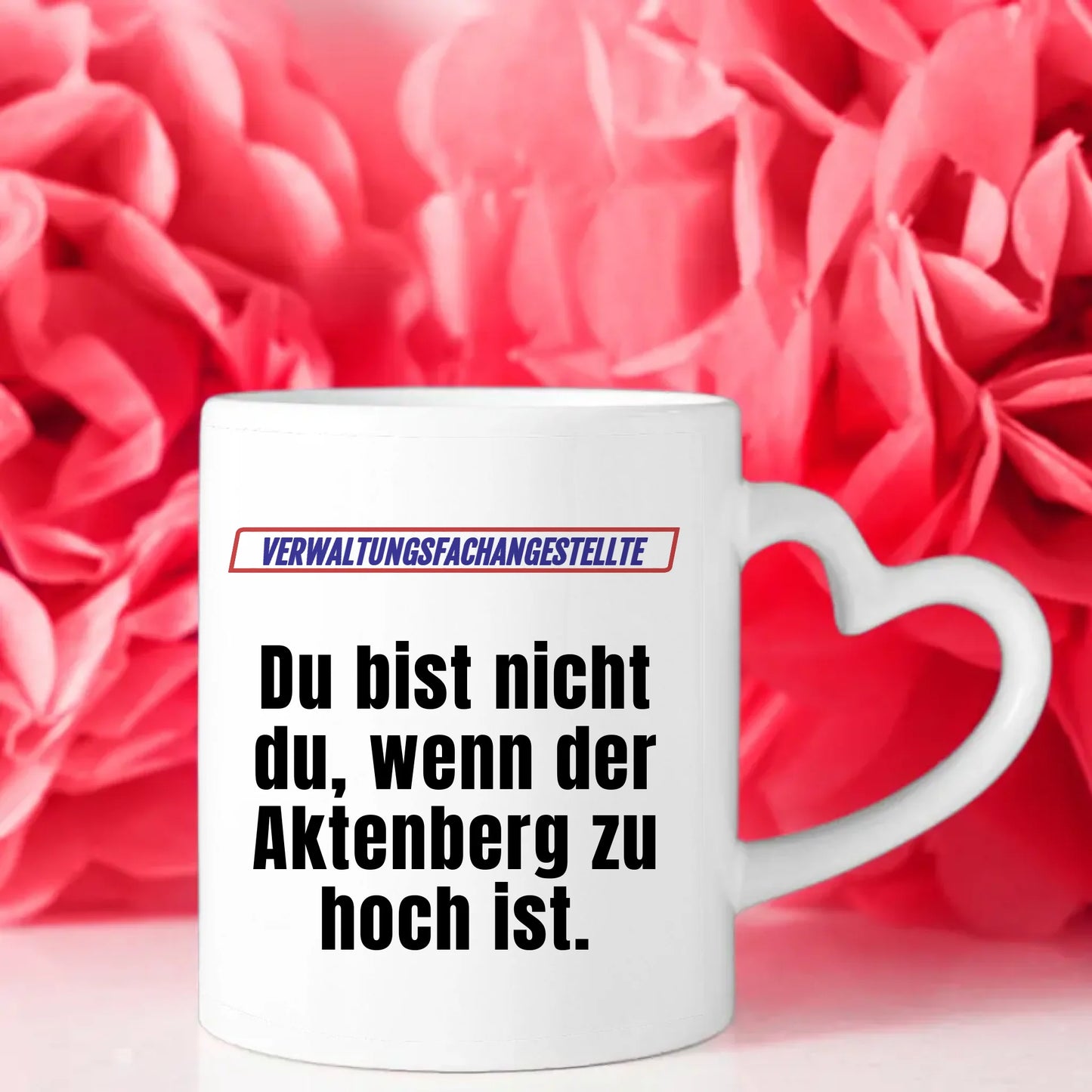 Personalisierter Kaffeebecher Lustig für Verwaltungsfachangestellte