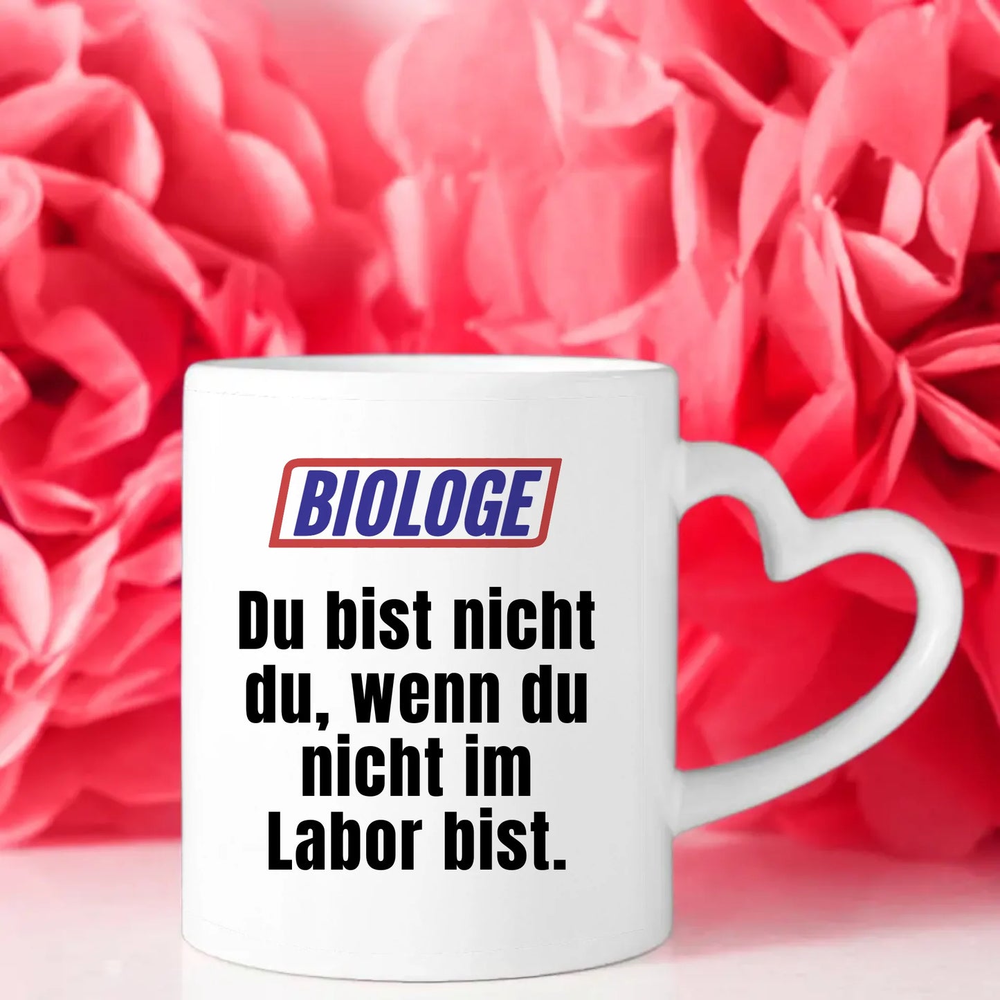 Kaffeetasse Lustig Du bist nicht Du wenn Biologe Personalisiert