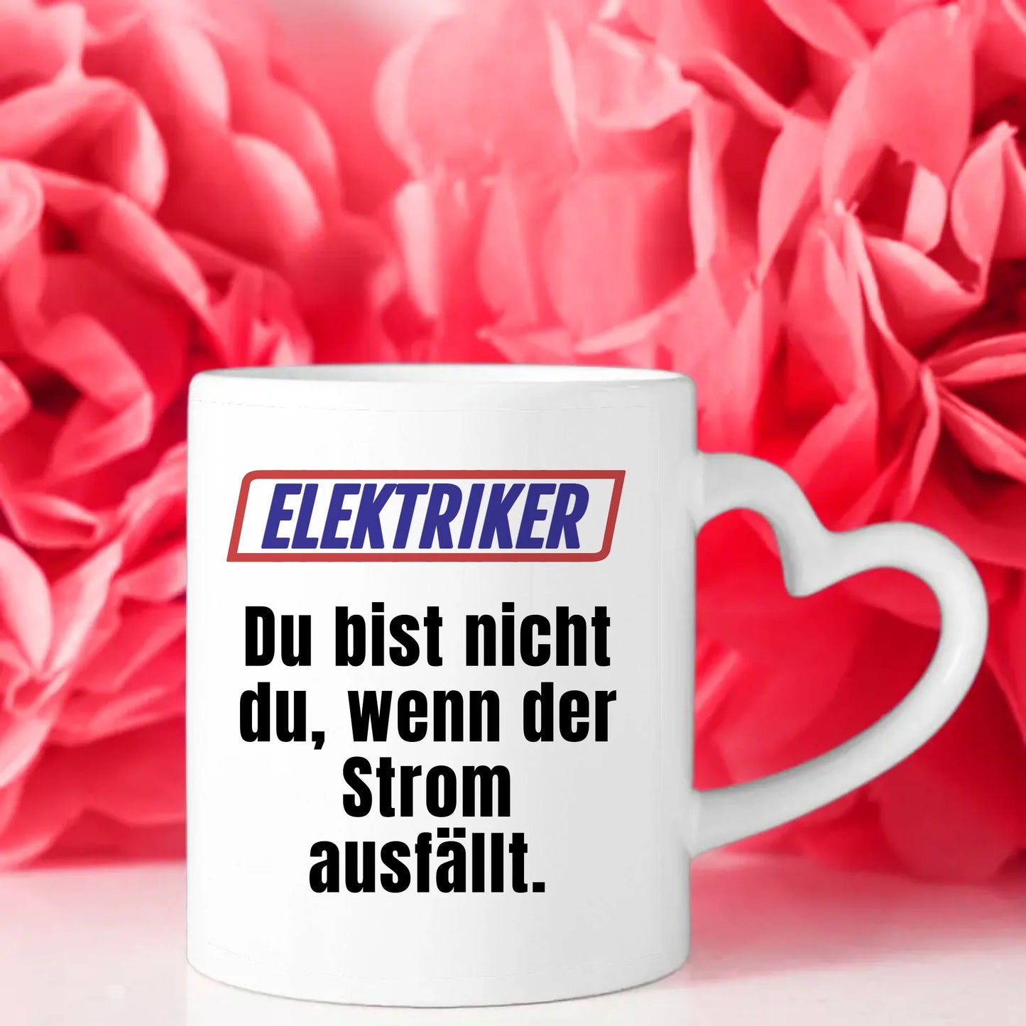 Lustige Tasse Du bist nicht Du wenn Elektriker personalisierte Tasse