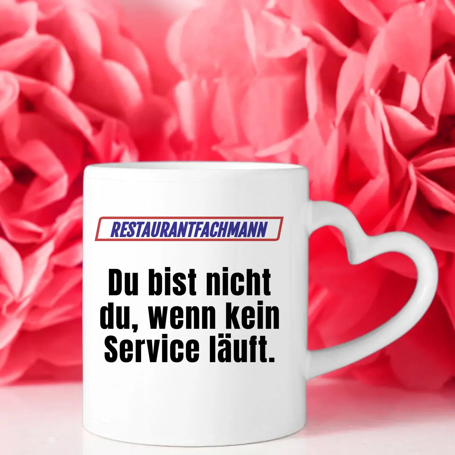Lustige Kaffeetasse Du bist nicht Du Restaurantfachmann Personalisiert