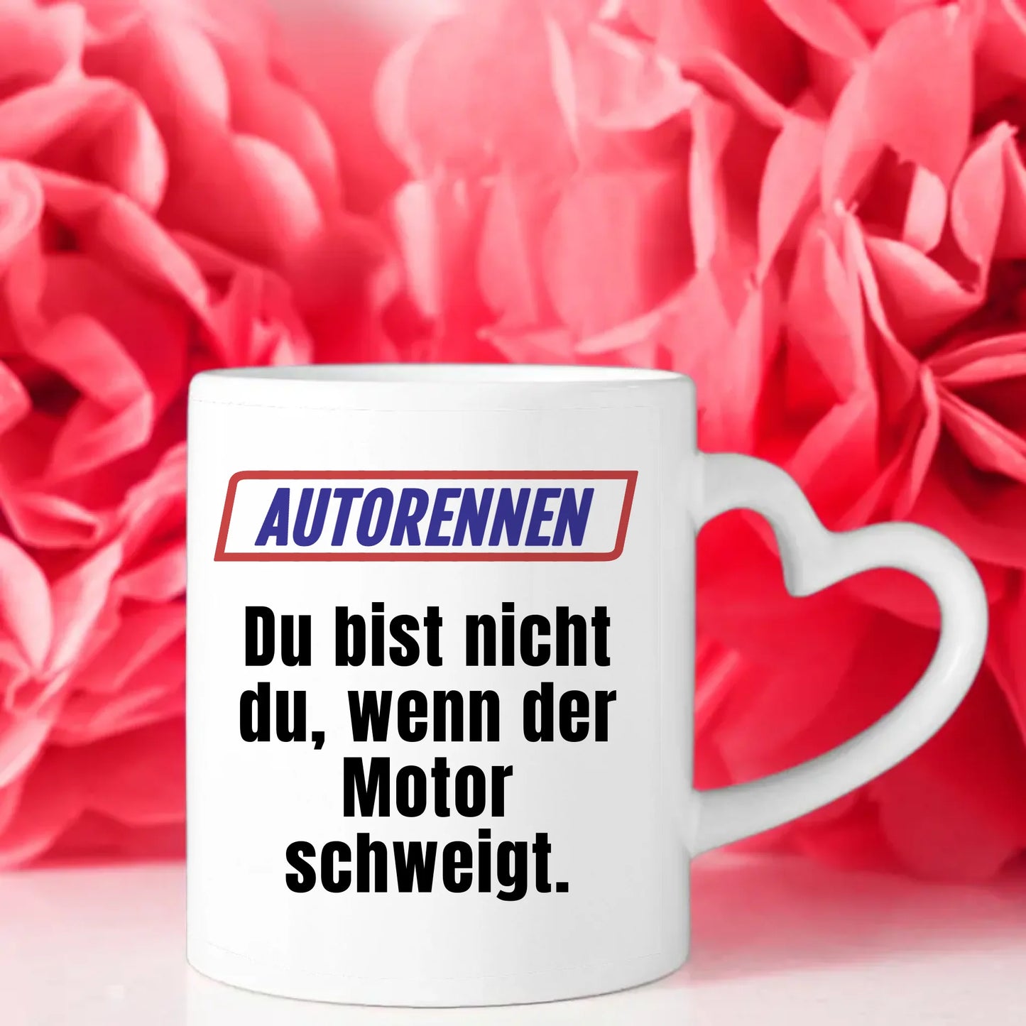 Lustige Tasse Du bist nicht Du wenn Autorennen Kaffeebecher Personalisiert
