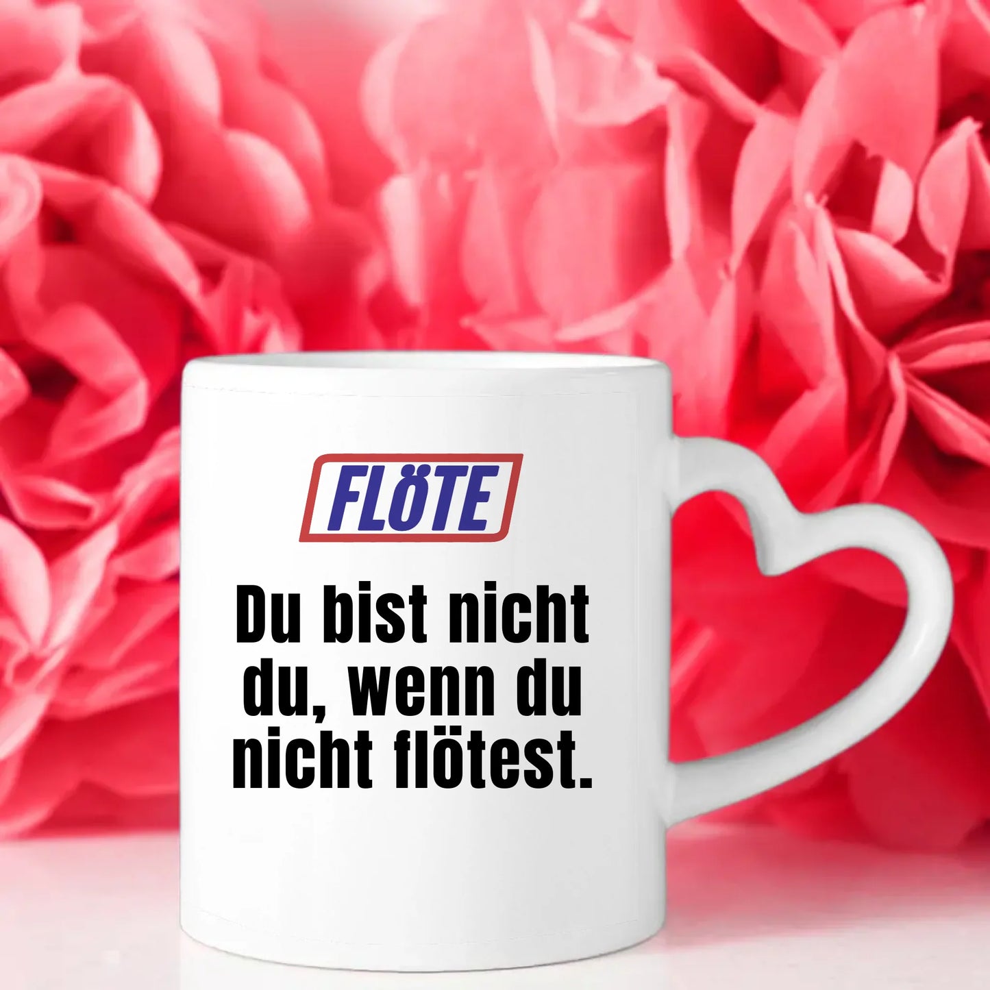 Kaffeetasse Lustig Du bist nicht Du wenn Flöte Kaffeebecher Personalisiert