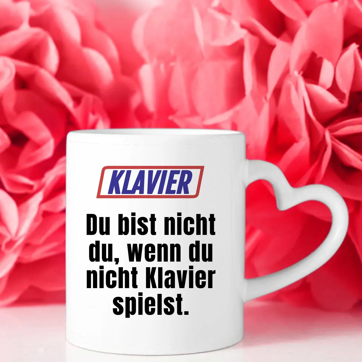 Lustige Tasse Du bist nicht Du wenn Klavier Kaffeebecher Personalisiert
