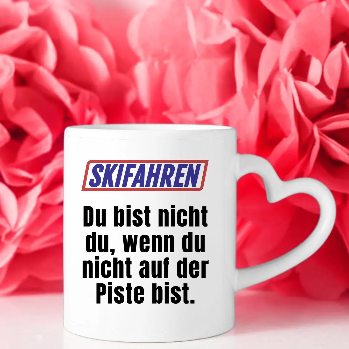 Kaffeetasse Lustig Du bist nicht Du wenn Skifahren Geschenk