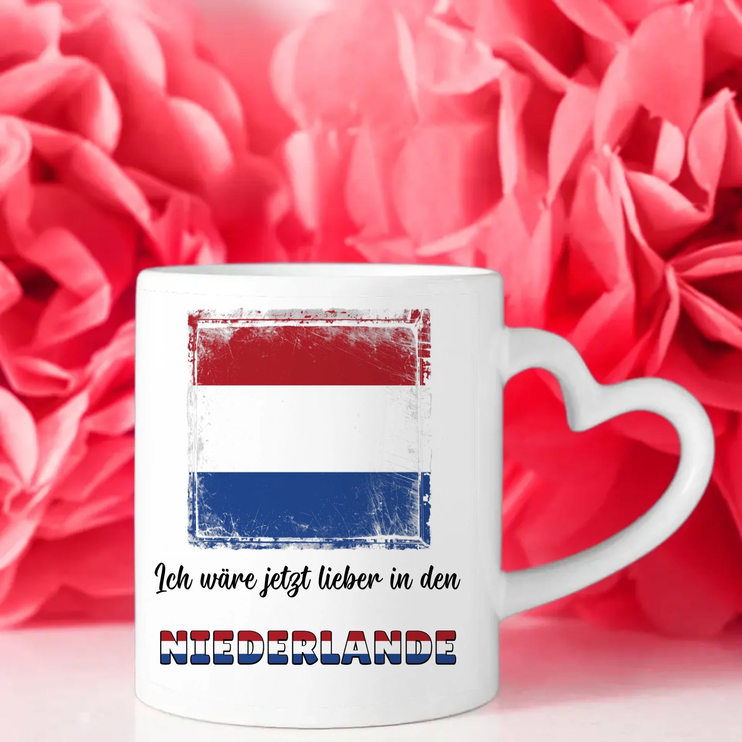 Kaffetasse Wäre jetzt lieber in Niederlande Tasse Lustig