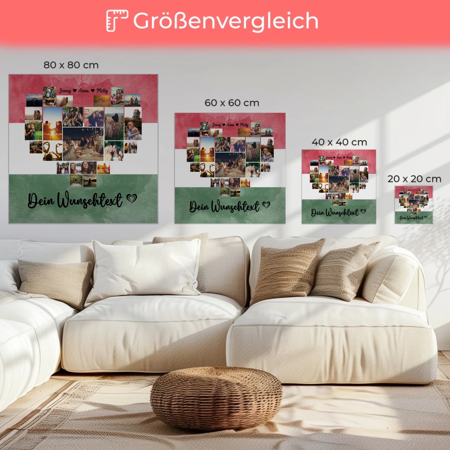 Paar Fotoleinwand Urlaub Erinnerung Ungarn individuell gestalten