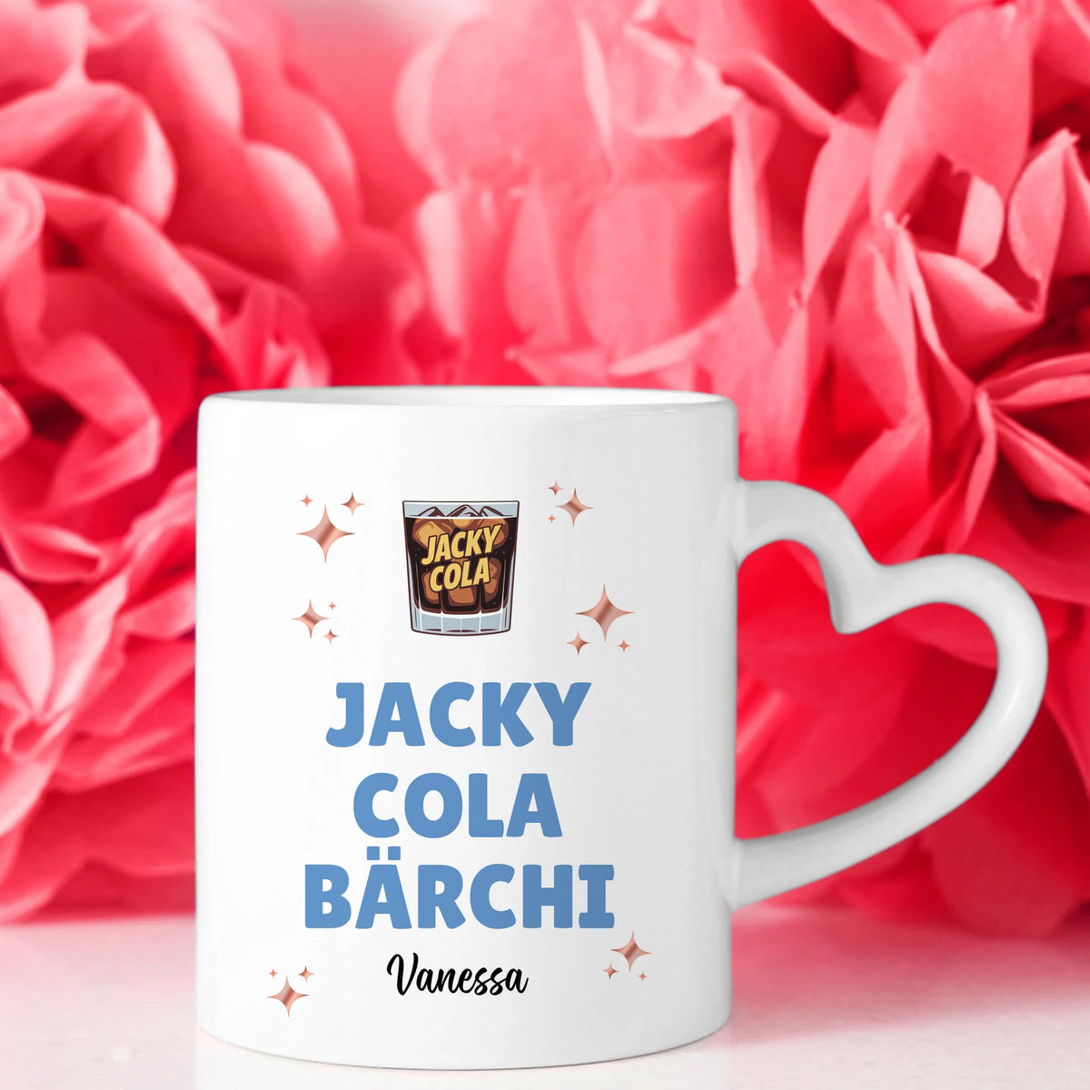 Sauf BĂ€rchi Tasse Jacky Cola BĂ€rchi Lustige Kaffee Tasse 10