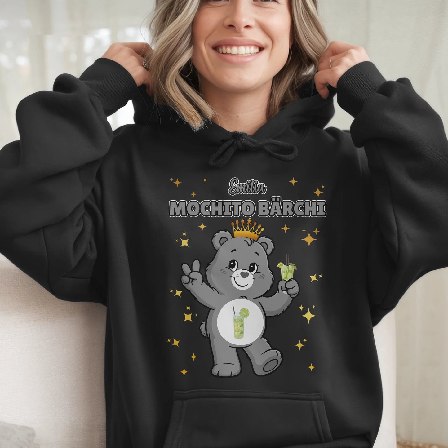 Lustiger Hoodie Sauf BĂ€rchi Mochito BĂ€rchi JGA Hoodie 6