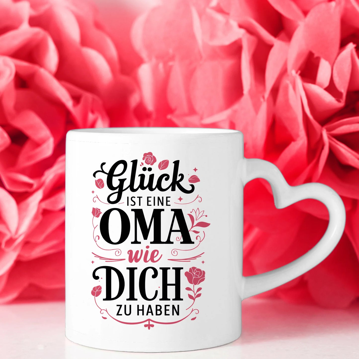 Personalisierte Tasse Oma Glück ist eine Oma wie dich zu haben