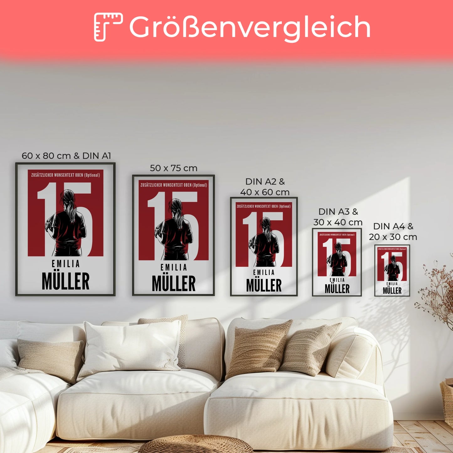Poster Softball Softballspielerin Geschenk für Mädchen Turnier Urkunde